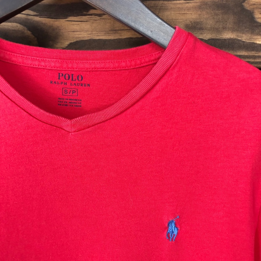 Polo Ralph Lauren | V-Neck Logo Tee - Picture 4 of 4